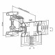 Universal TV bracket OLED TV wall bracket Compatible with LG OLED Double arm 32 -65 max. VESA 400x200