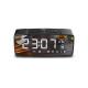 Greenblue 62917 Clock Digital Black, Grey