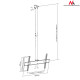 Maclean MC-631 Wall Bracket, Universal Ceiling Bracket Maclean MC-541, LCD LED Plasma 32 - 55 up to 50kg