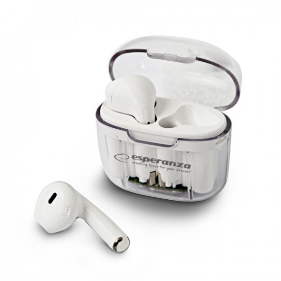 Esperanza EH237W Bluetooth In-Ear Headphone TWS White