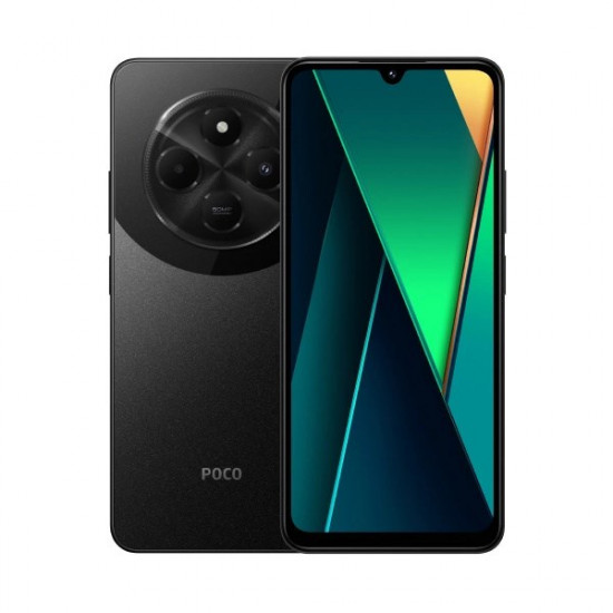 POCO C75 4G 17.47 cm (6.88) Dual SIM HyperOS USB Type-C 8 GB 256 GB 5160 mAh Black