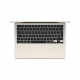 Apple MacBook Air 13-inch : M3 chip with 8-core CPU and 10-core GPU, 16GB, 512GB SSD - Starlight