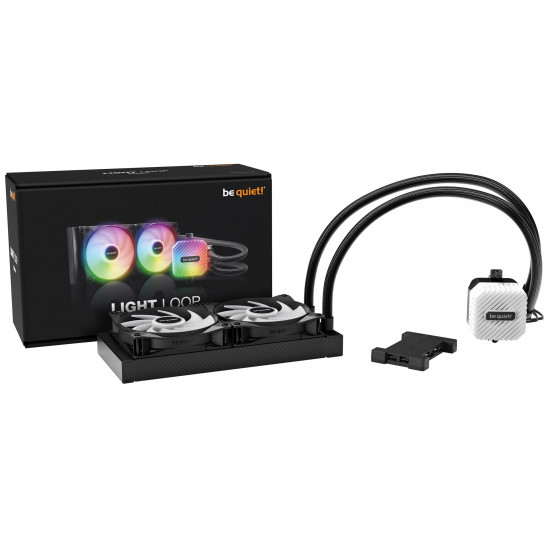 be quiet! LIGHT LOOP 240mm Black Processor All-in-one liquid cooler 12 cm 1 pc(s)