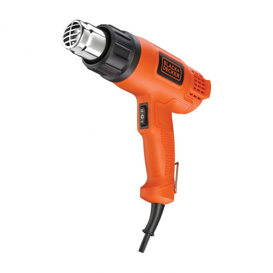 Black & Decker KX1650-QS heat gun 740 l/min 600 °C 1750 W Black, Orange