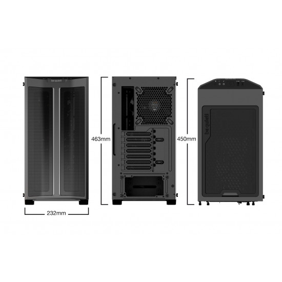 be quiet! PURE BASE 500 FX Black Midi Tower