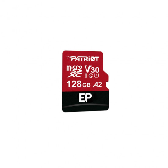 Patriot Memory EP A2 memory card 128 GB MicroSDXC V30 U3 Class 10 (PEF128GEP32MCX)