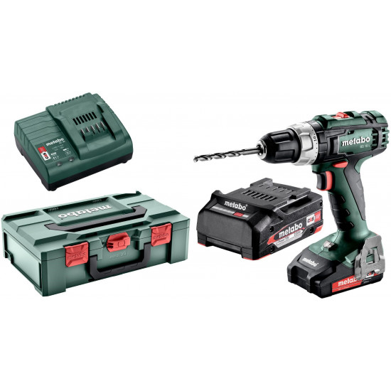 Metabo BS 18 L 1800 RPM Keyless 1.6 kg Black, Green, Red, Silver