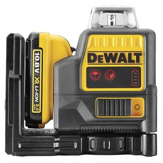 DEWALT DCE0811D1R-QW Laser level XR Li-Ion 10,8V 2,0 Ah Black, Yellow