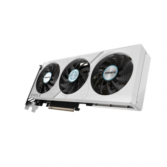 GIGABYTE GeForce RTX 4060 Ti EAGLE OC ICE 8G Graphics Card - 8GB GDDR6, 128bit, PCI-E 4.0, 2550MHz Core Clock, 2 x DisplayPort 1.4a, 2 x HDMI 2.1a, NVIDIA DLSS 3, GV-N406TEAGLEOC ICE-8GD