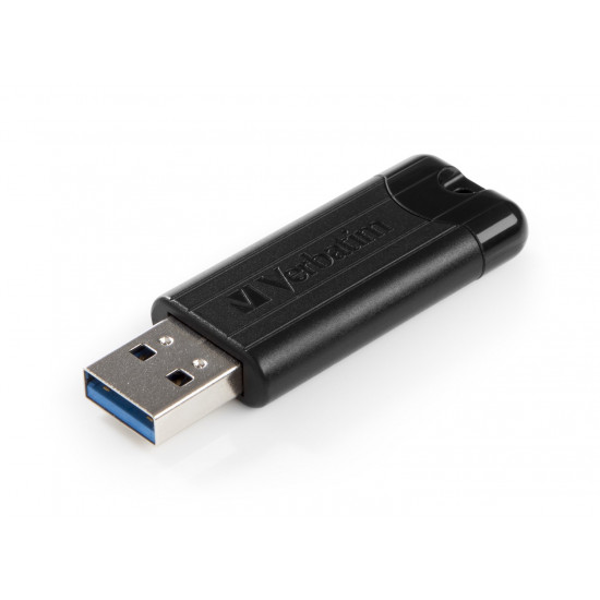 Verbatim PinStripe 3.0 - USB 3.0 Drive 256GB  - Black