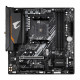 GIGABYTE B550M AORUS ELITE AX Motherboard - Supports AMD Ryzen 5000 CPUs, 5+3 Phases Pure Digital VRM, up to 4733MHz DDR5 (OC), 1xPCIe 4.0 M.2, Wi-Fi 6E, GbE LAN, USB 3.2 Gen 2