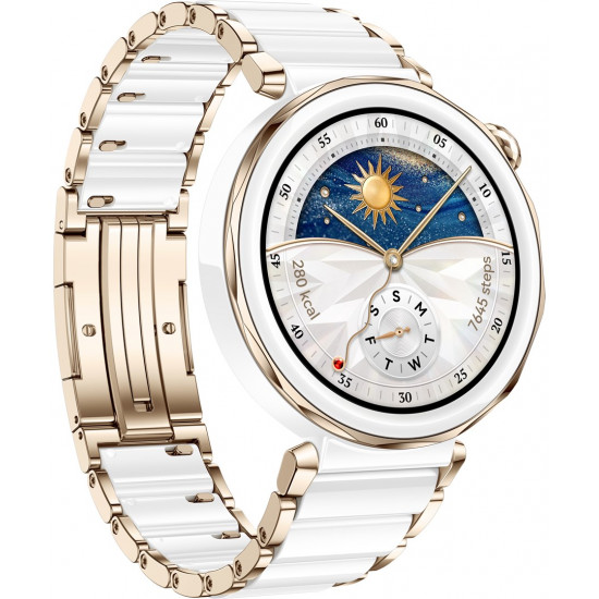 Huawei WATCH GT 5 Pro 42mm Jana-B29C | Smart watch | GPS (satellite) | AMOLED | 1.32 inches | Ceramic White