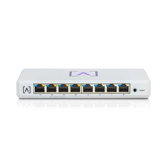 Alta Labs S8-POE network switch Managed Gigabit Ethernet (10/100/1000) Power over Ethernet (PoE) White