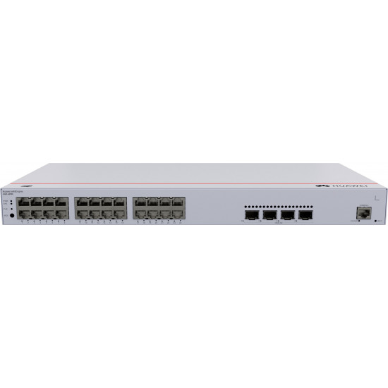 HUAWEI eKit S220 Series S220-24P4X Managed L2 Gigabit Ethernet (10/100/1000) Power over Ethernet (PoE) 1U Grey