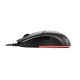 MSI Clutch GM11 Gaming Mouse, Wired, Black MSI | Clutch GM11 | Optical | Gaming Mouse | Black | Yes