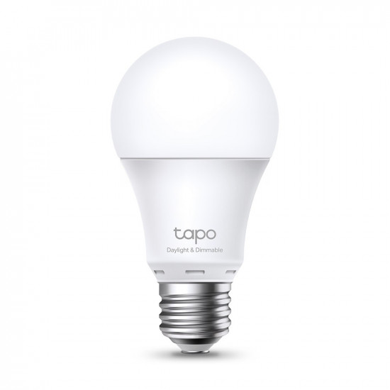 TP-Link Tapo L520E Smart Wi-Fi bulb (806 lm, 4000K color, dimmable light).