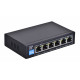 Extralink PoE Switch KRIOS 4x Gigabit PoE/PoE+, 2x RJ45 Uplink Gigabit, 60W