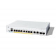 Cisco Catalyst 1200-8P-E-2G Smart Switch, 8 Port GE, PoE, Ext PS, 2x1GE Combo, Limited Lifetime Protection (C1200-8P-E-2G)