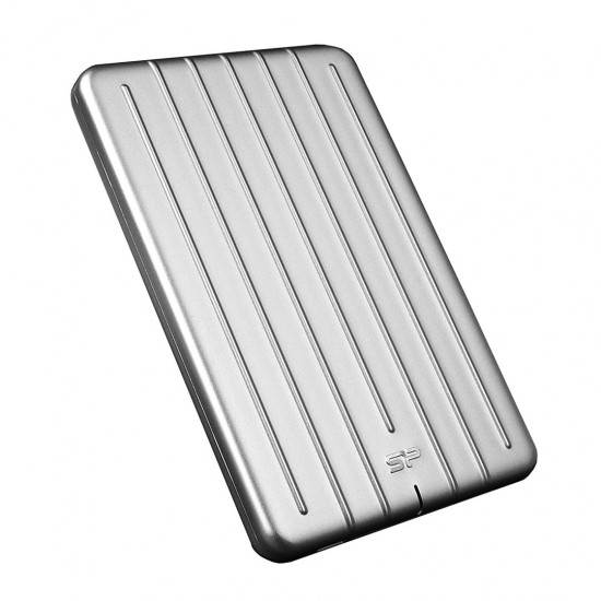 Silicon Power Armor A75 external hard drive 1 TB 2.5 USB Type-C 3.2 Gen 1 (3.1 Gen 1) Silver