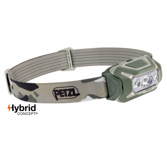 Petzl Aria 2 RGB Camouflage Headband flashlight LED