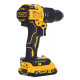 Dewalt DCD709D2T impact wrench with battery and charger