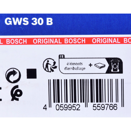 Bosch GWS 30-230 B angle grinder 23 cm 6500 RPM 2800 W 5.9 kg