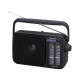 Panasonic RF-2400D Portable Analog Black