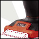 Einhell TE-CD 18/40 Li-Solo 1500 RPM Keyless 1.1 kg Black, Red