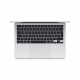 Apple MacBook Air 13-inch : M3 chip with 8-core CPU and 8-core GPU, 16GB, 256GB SSD - Silver