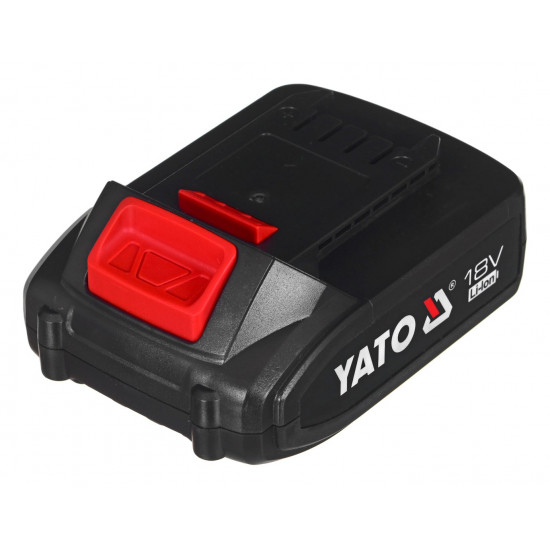 Yato YT-82826 angle grinder 125 mm 18 V Black, Red