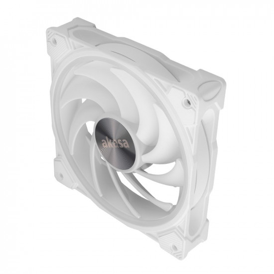 Akasa SOHO AR Computer case Heatsink/Radiatior 12 cm Transparent, White 1 pc(s)