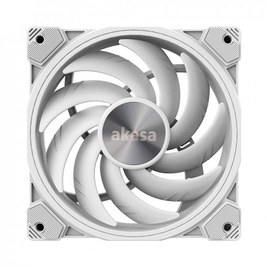 Akasa SOHO AR Computer case Heatsink/Radiatior 12 cm Transparent, White 1 pc(s)