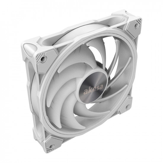 Akasa SOHO AR Computer case Heatsink/Radiatior 12 cm Transparent, White 1 pc(s)