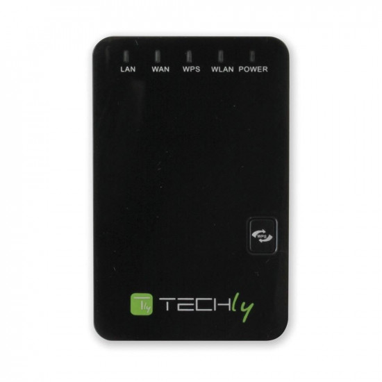 Techly Wall Plug Wireless Router 300N Wall Repeater2 I-WL-REPEATER2