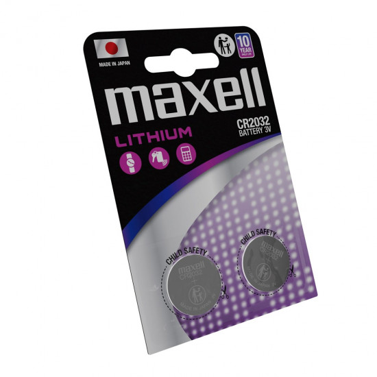 MAXELL CR2032 Battery specialized 2 pcs.