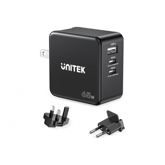 UNITEK P1117B mobile device charger Black