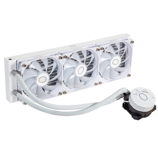 Cooler Master MasterLiquid 360L Core ARGB White Processor Liquid cooling kit 12 cm