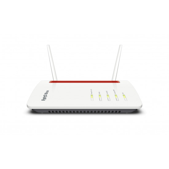 FRITZ!Box 6850 5G wireless router Gigabit Ethernet Dual-band (2.4 GHz / 5 GHz) Black, Red, White