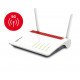 FRITZ!Box 6850 5G wireless router Gigabit Ethernet Dual-band (2.4 GHz / 5 GHz) Black, Red, White