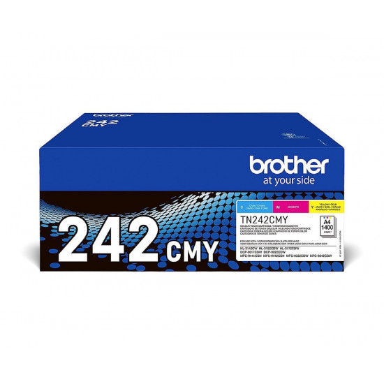 Brother TN-242CMY toner cartridge 1 pc(s) Original Cyan, Magenta, Yellow