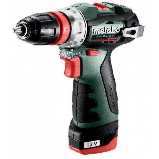 METABO. SCREWDRIVER 12V 38Nm 2x2,0Ah BS BL Q