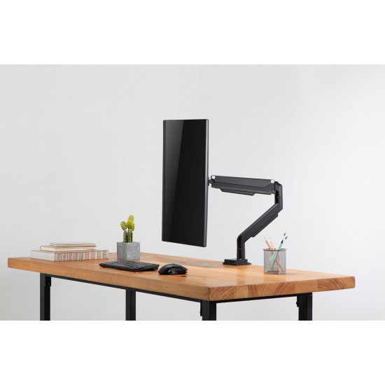 Digitus Universal Single Monitor Mount with Gas Spring and Clamp Mount