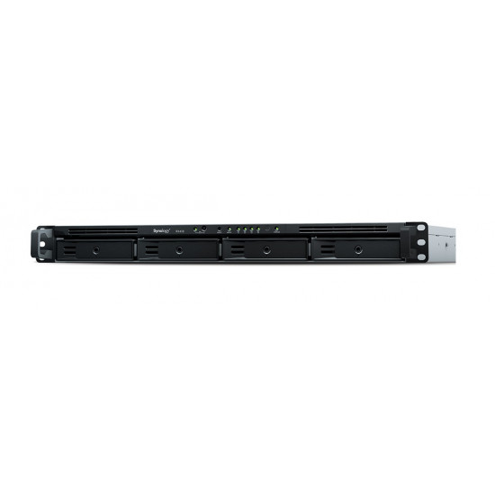 Synology RX418 disk array Rack (1U) Black, Grey