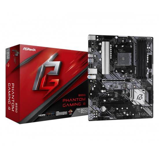 Asrock B550 Phantom Gaming 4 Socket AM4 ATX AMD  B550