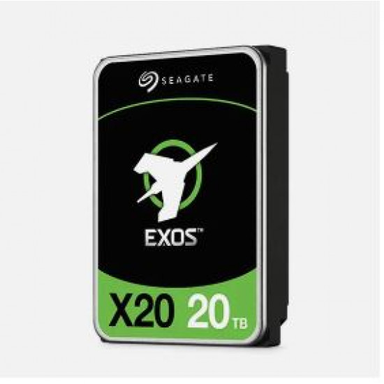 20TB Seagate Exos Enterprise, X20, 3.5, 7200RPM, 256MB Cache, SATA, Internal HDD