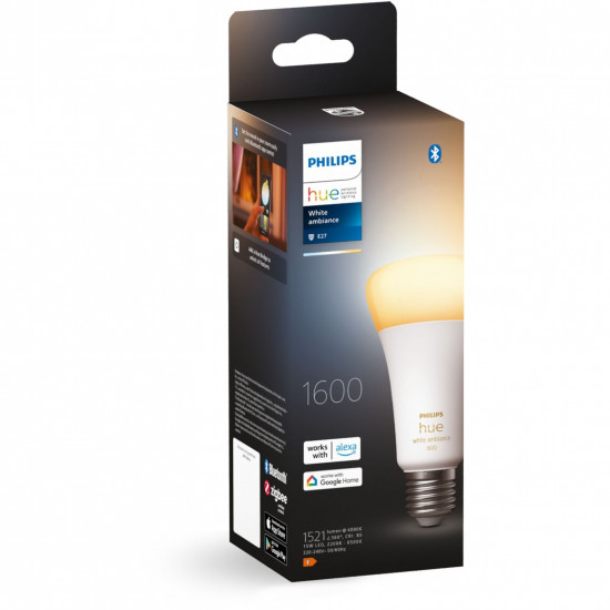 Philips Hue White Ambiance E27 Einzelpack 1100lm 100W