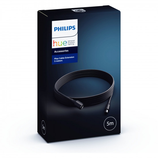 Philips Hue Play Verlängerungskabel Schwarz 5m