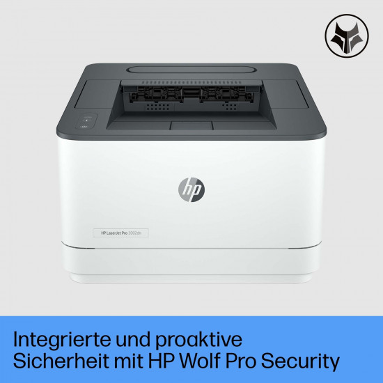 L HP LaserJet Pro 3002dn S/W-Laserdrucker A4 33S./Min. LAN Duplex