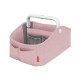 Light Up Diaper Caddy- Pink Heather