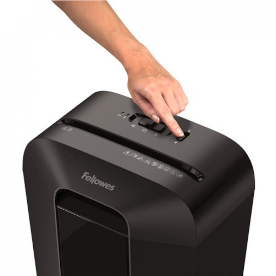 Fellowes Powershred LX70 Aktenvernichter CrossCut 11 Blatt 4x40mm P-4 Schwarz